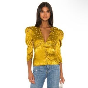 LPA Harlow Top in Gold Hearts